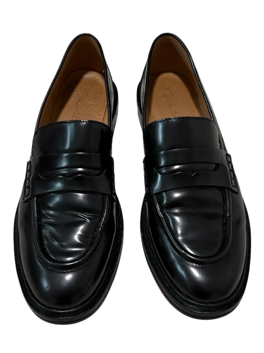 Madewell The Vernon Loafers in Black Size 9